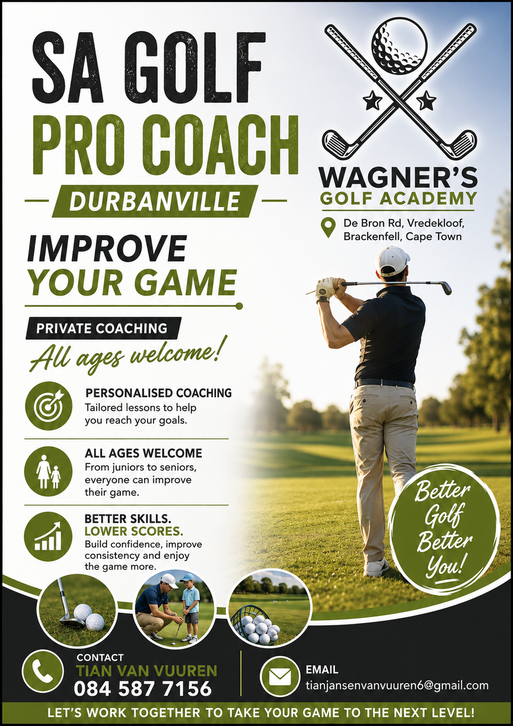Golf Coach - Wagners Golf Academy