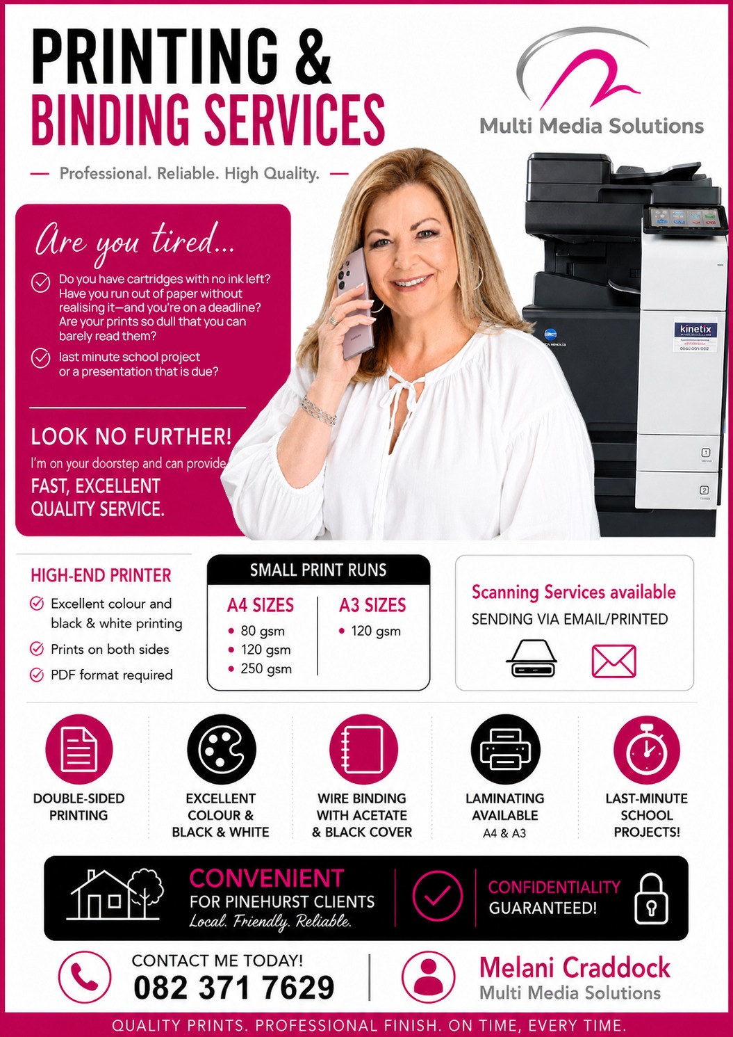 Printing and Binding services