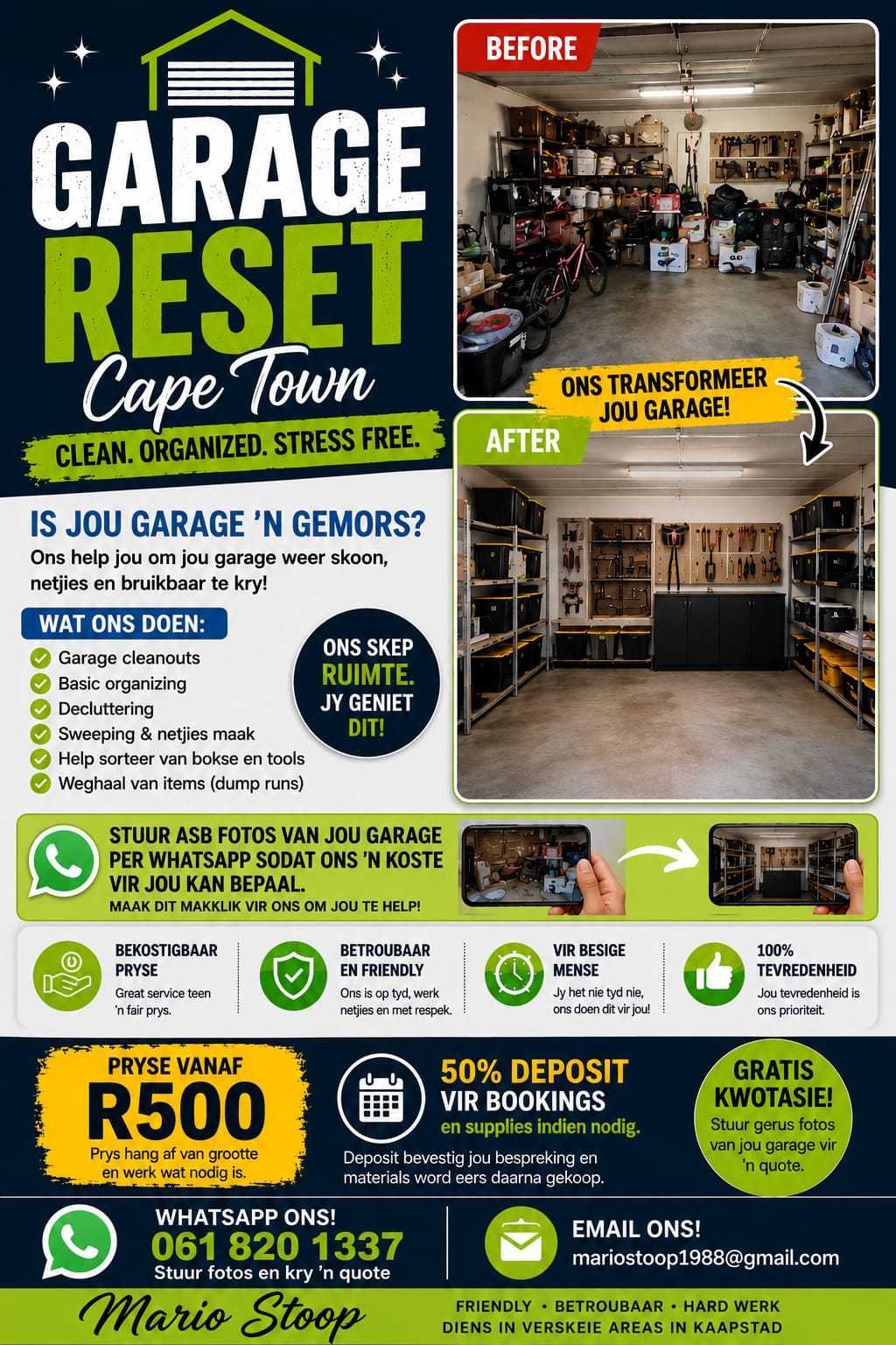 Garge Cleaning